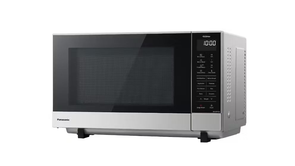 Panasonic 27L Inverter Flatbed Microwave - Stainless Steel